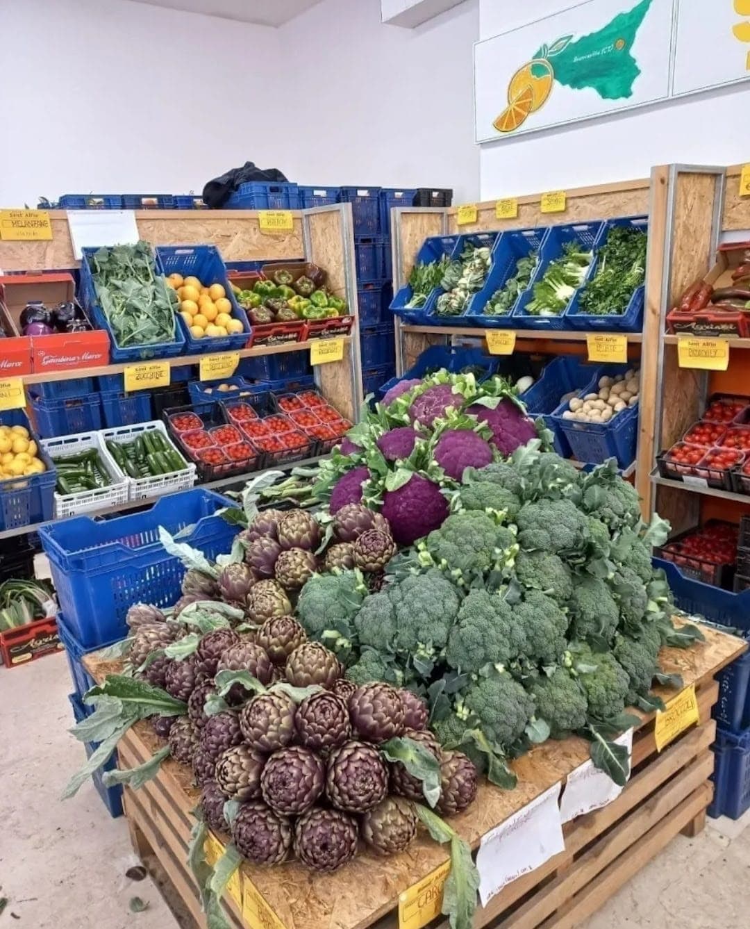 Verdura fresca di stagione